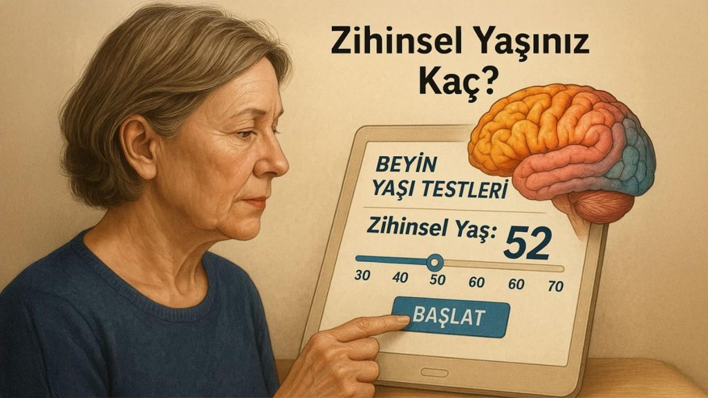 Beyin Yaşı Testleri: “Zihinsel Yaşınız Kaç?” Nörolojik Sağlık İçin Erken Uyarı ve Önleyici Stratejiler