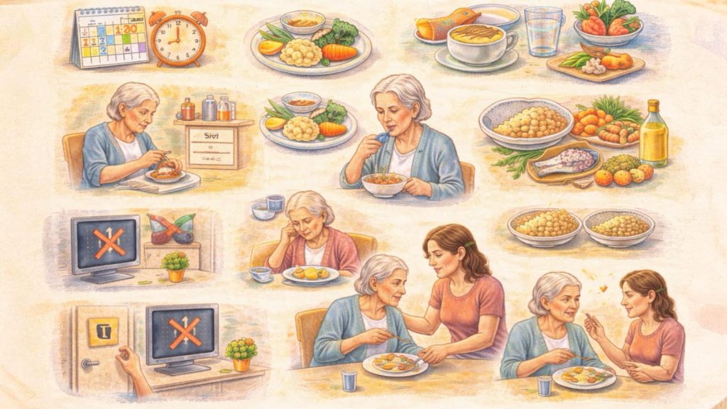 Alzheimer Hastasının Beslenmesi İçin 10 Temel İpucu