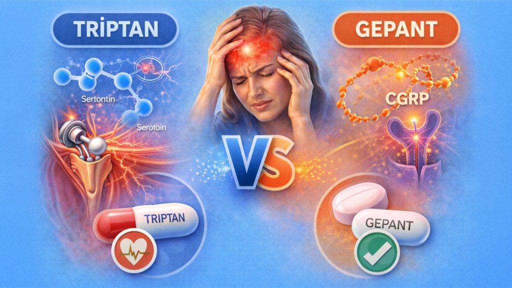 Triptan mı, Gepant mı? Yeni Migren İlaçlarını Karıştırmadan Anlamak