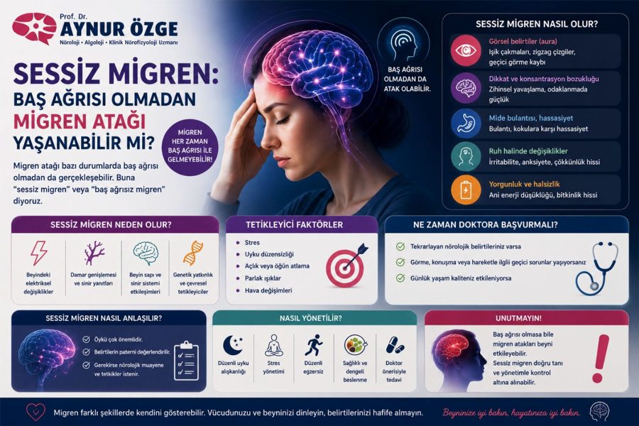 Sessiz Migren: Baş Ağrısı Olmadan Migren Atağı Yaşanabilir mi?