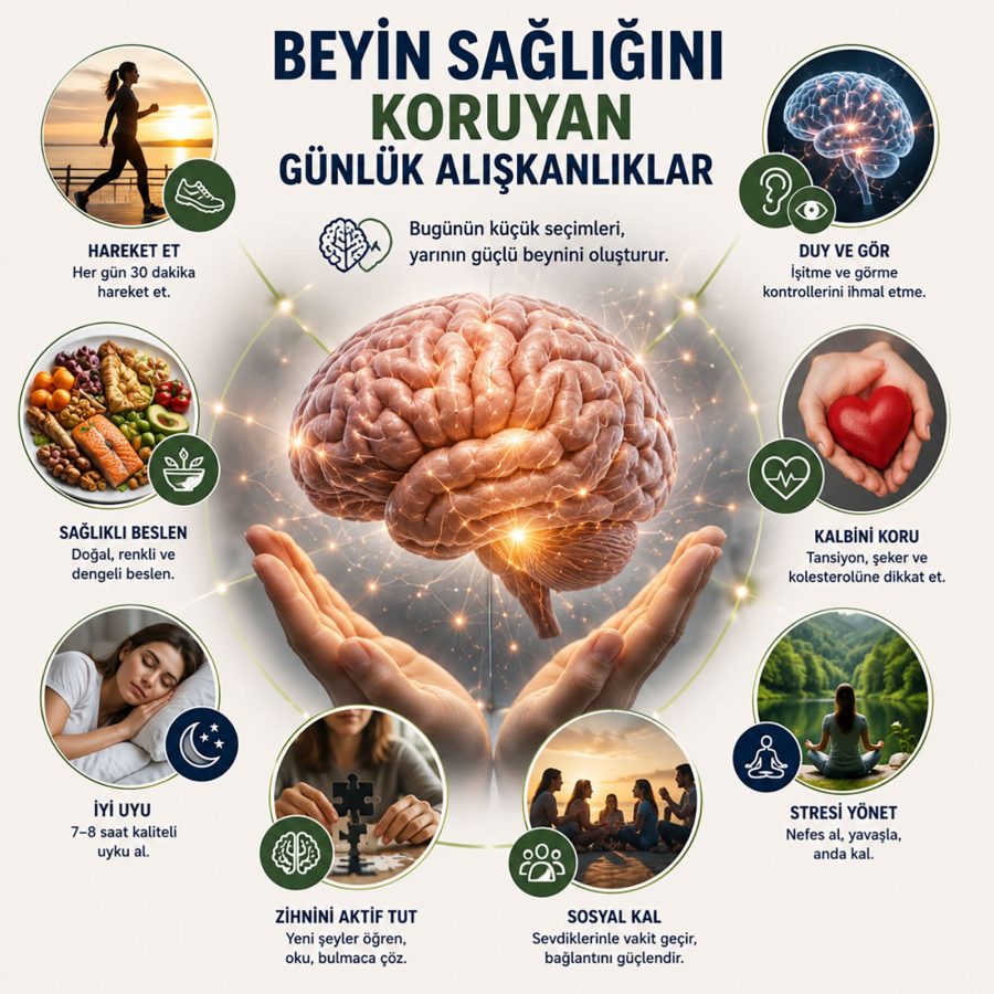 Beyin Sağlığını Koruyan Günlük Alışkanlıklar Nelerdir?