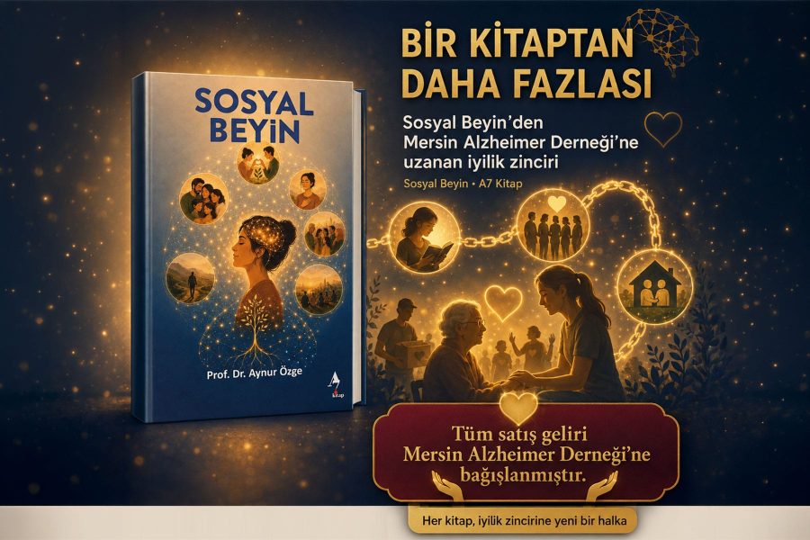 Bir Kitaptan Daha Fazlası: Sosyal Beyin’den Mersin Alzheimer Derneği’ne Uzanan İyilik Zinciri