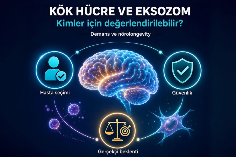 Kök Hücre ve Eksozom Tedavisi Kimler İçin Değerlendirilebilir? Hasta Seçimi, Güvenlik ve Gerçekçi Beklentiler