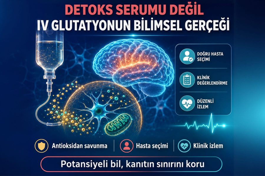 Detoks Serumu Değil: IV Glutatyonun Bilimsel Gerçeği