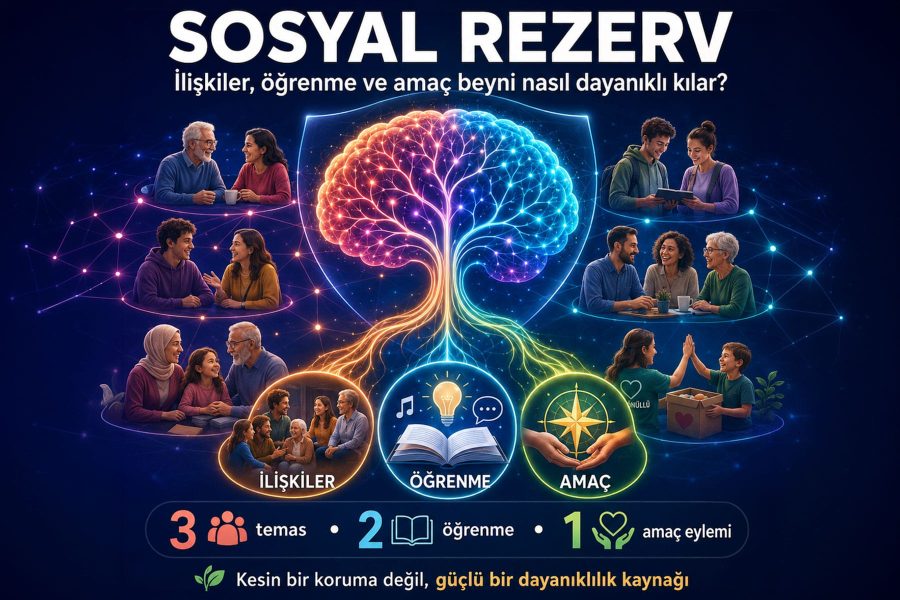 Sosyal Rezerv: İlişkiler, Öğrenme ve Amaç Beyni Nasıl Dayanıklı Kılar?