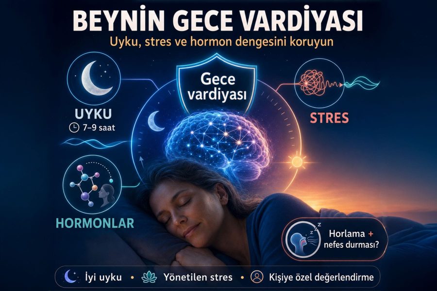 Uyku, Stres ve Hormonlar: Beynin Gece Vardiyasını Korumak