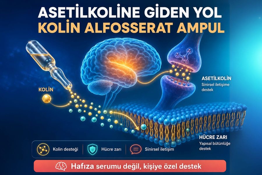 Asetilkoline Giden Yol: Kolin Alfosserat Ampul Kimlerde Anlamlı?